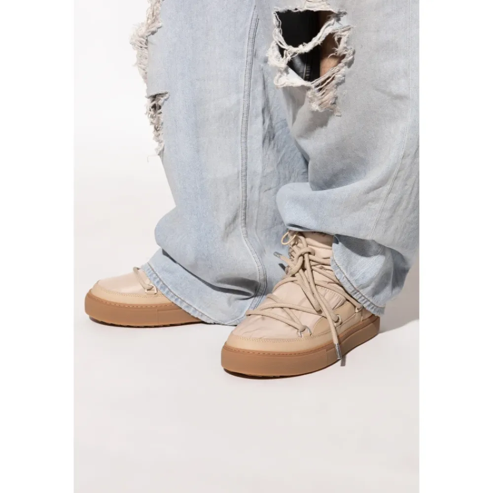 Vinterstøvler<Inuikii Bomber Snow Boots Beige