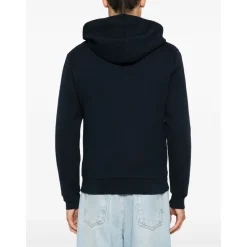 Trøjer^A.P.C. Bomulds Hoodie Blå