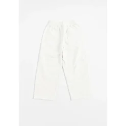 Underdele<MM6 Maison Margiela Bomulds joggingbukser med elastisk talje Hvid
