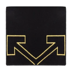 Halstørklæde^Off White Bomuldssjal Sort