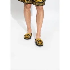 Hjemmesko^Versace Bomuldssutter Sort
