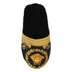 Hjemmesko^Versace Bomuldssutter Sort