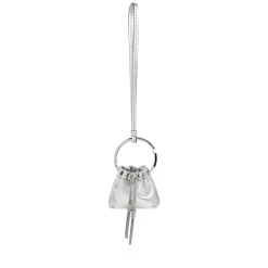 Tilbehør Til Tasker<Jimmy Choo Bon Bon Charm Mini Grå