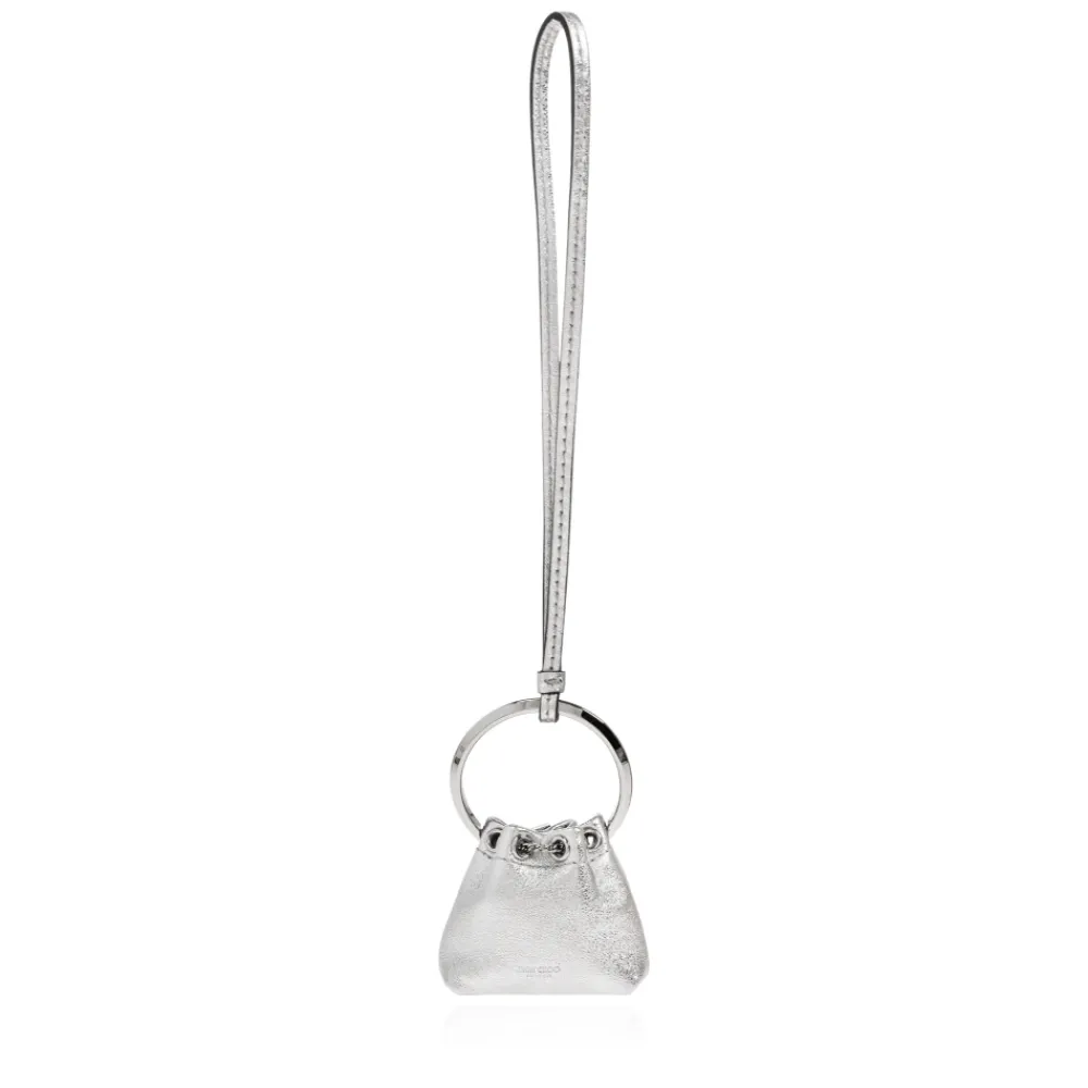 Tilbehør Til Tasker<Jimmy Choo Bon Bon Charm Mini Grå