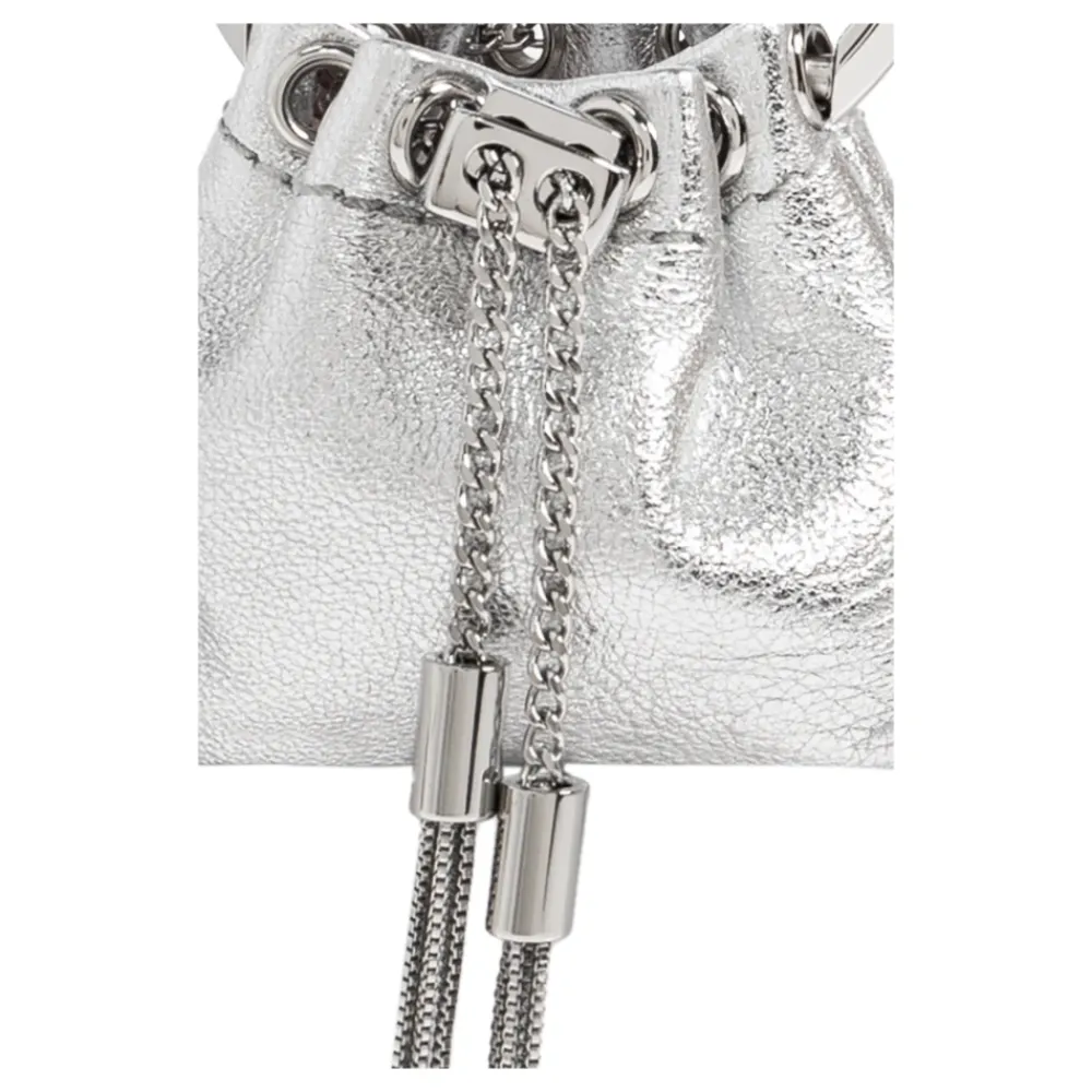 Tilbehør Til Tasker<Jimmy Choo Bon Bon Charm Mini Grå