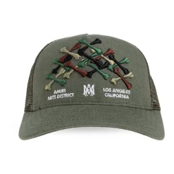 Huer & Kasketter<Amiri Bones Hat Grøn