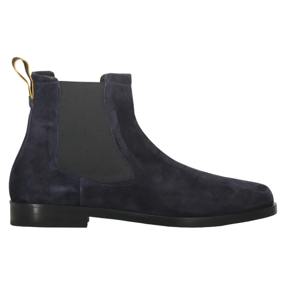 Chelsea Boots<Moorer Borgoni Chelsea Boot Blå
