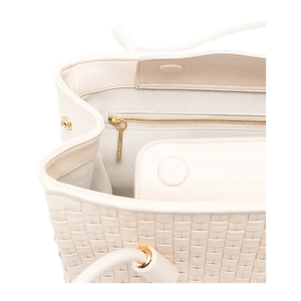 Indkøbstasker^THEMOIRè Borsa Beige