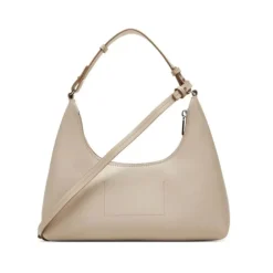 Skuldertasker<Calvin Klein Borsa a Mano Piccola in Pelle Sintetica Beige