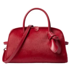 Håndtasker<Jacquemus Borsa da bowling morbida e piccola Rød