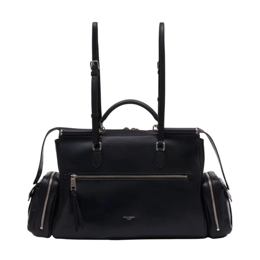 Rejsetasker<Dolce & Gabbana Borsaspalla Tracolla Travel Bag Sort