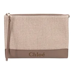 Clutch<Chloé Borse Clutch Beige