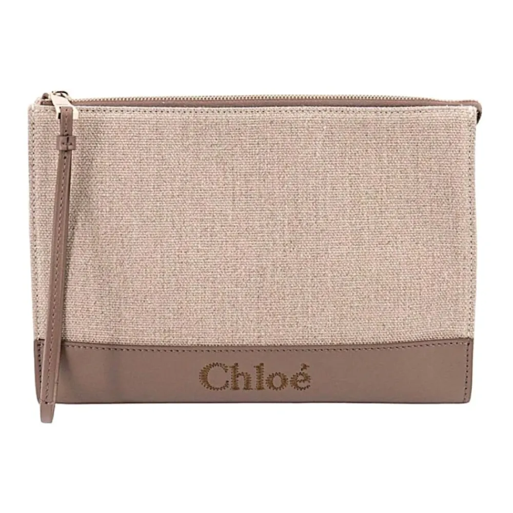 Clutch<Chloé Borse Clutch Beige