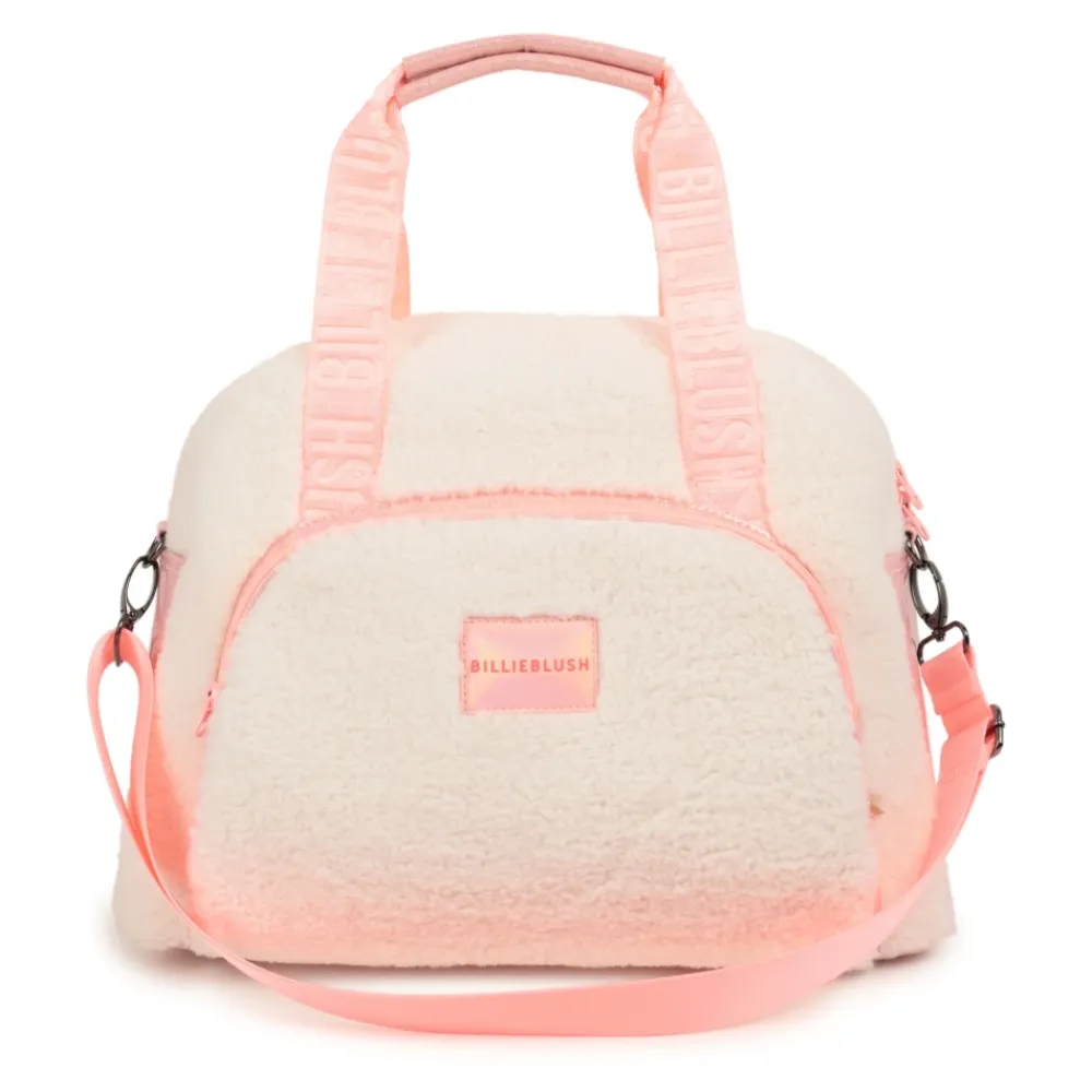 Tasker^Billieblush Borsone in teddy con tracolla Beige