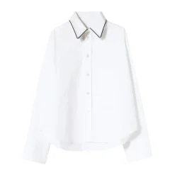 Bluser & Skjorter<PLAN C Boxy Shirt Hvid