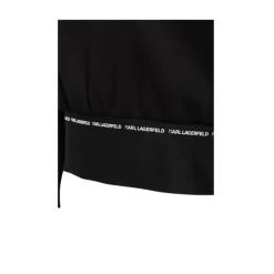 Sweatshirts^Karl Lagerfeld Branded Elastisk Sweatshirt Sort