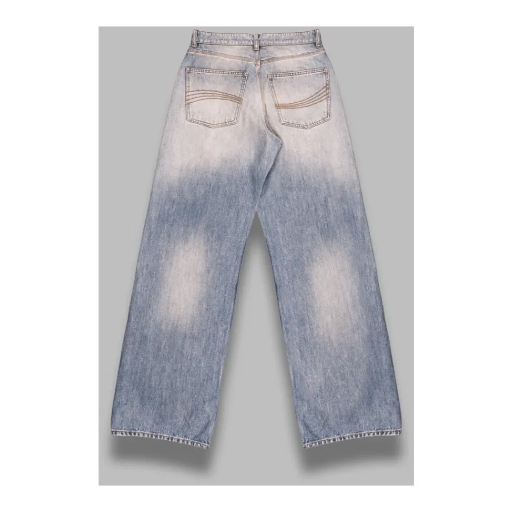 Jeans<ERL Breakwater Wash Denim Jeans Blå