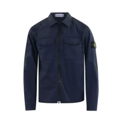 Jakker^Stone Island Børn Overshirt Blå