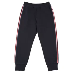 Underdele<Moncler Børnebukser med kontrastbånd Blå