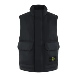 Jakker^Stone Island Børnevest til drenge og piger Blå