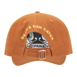 Huer & Kasketter<Dsquared2 Broderet baseballkasket med spænde Orange