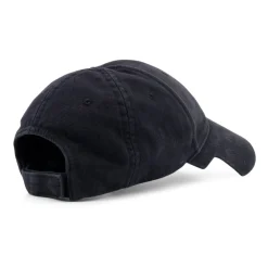 Huer, Kasketter & Hatte^Balenciaga Broderet bomuldshat med rygsæk Sort