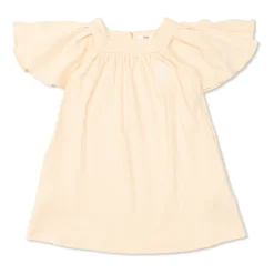Kjoler & Nederdele<Chloé Broderet Kjole i Bomuld Pink