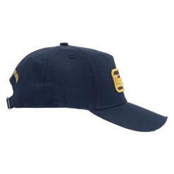 Huer, Kasketter & Hatte|Huer & Kasketter^Dsquared2 Broderet Logo Baseball Cap Distressed Skygge Blå