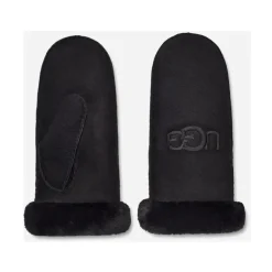 Handsker^UGG Broderet shearling Handsker Black Sort