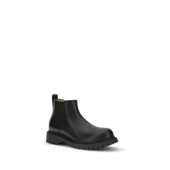 Chelsea Boots<Givenchy Børstet Kalveskind Chelsea Støvler Sort
