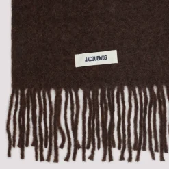 Tørklæder^Jacquemus Alpaca Mohair Tørklæde AW25 Brun