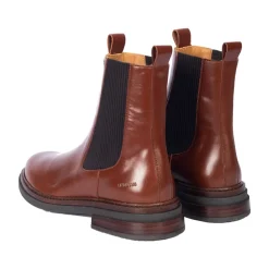 Støvler|Chelsea Boots^Angulus Chelsea Støvle med Elastik Brun