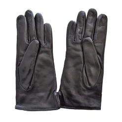 Handsker^Aquascutum Brun Club Check Uld Læder Handsker Multifarvet