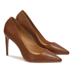 Pumps^Kazar klassiske pumps med spidse tæer Brun