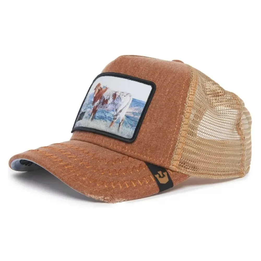 Huer, Kasketter & Hatte<Goorin Bros Ko Trucker Cap Brun