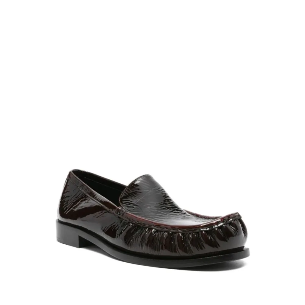 Loafers^Dries Van Noten Læder Slip-On Flade Sko Brun
