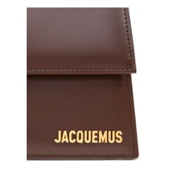 Håndtasker^Jacquemus Læder Top Hånd Skuldertaske Brun