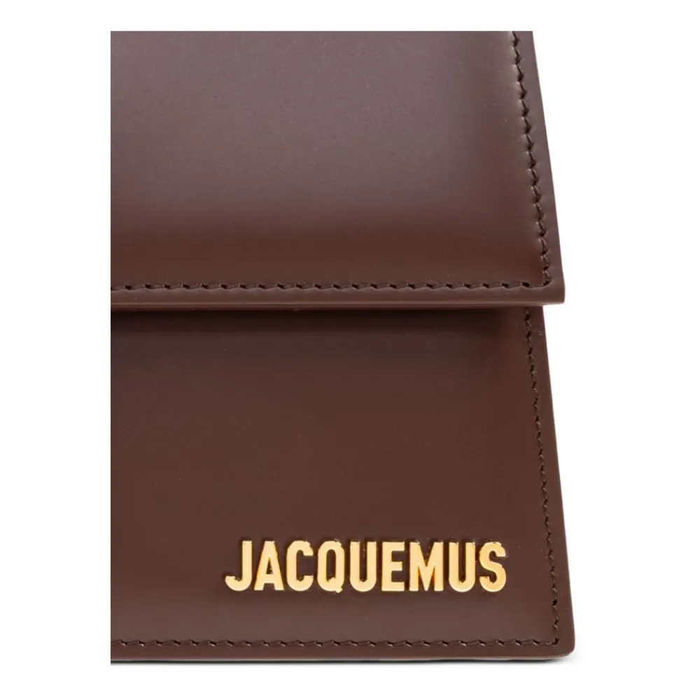 Håndtasker^Jacquemus Læder Top Hånd Skuldertaske Brun