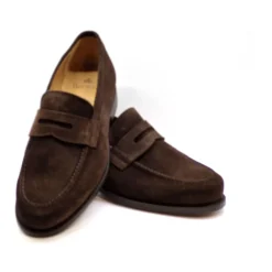 Loafers<Berwick Ruskind Mokkasin med Klassiske Detaljer Brun