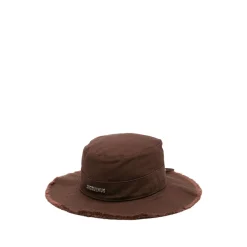 Huer & Kasketter<Jacquemus Snørehat med Logo Brun