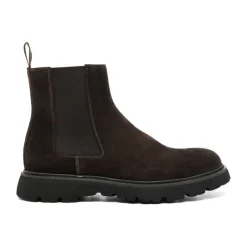 Chelsea Boots|Støvler^Doucal's e Læder Ankelstøvler Brun