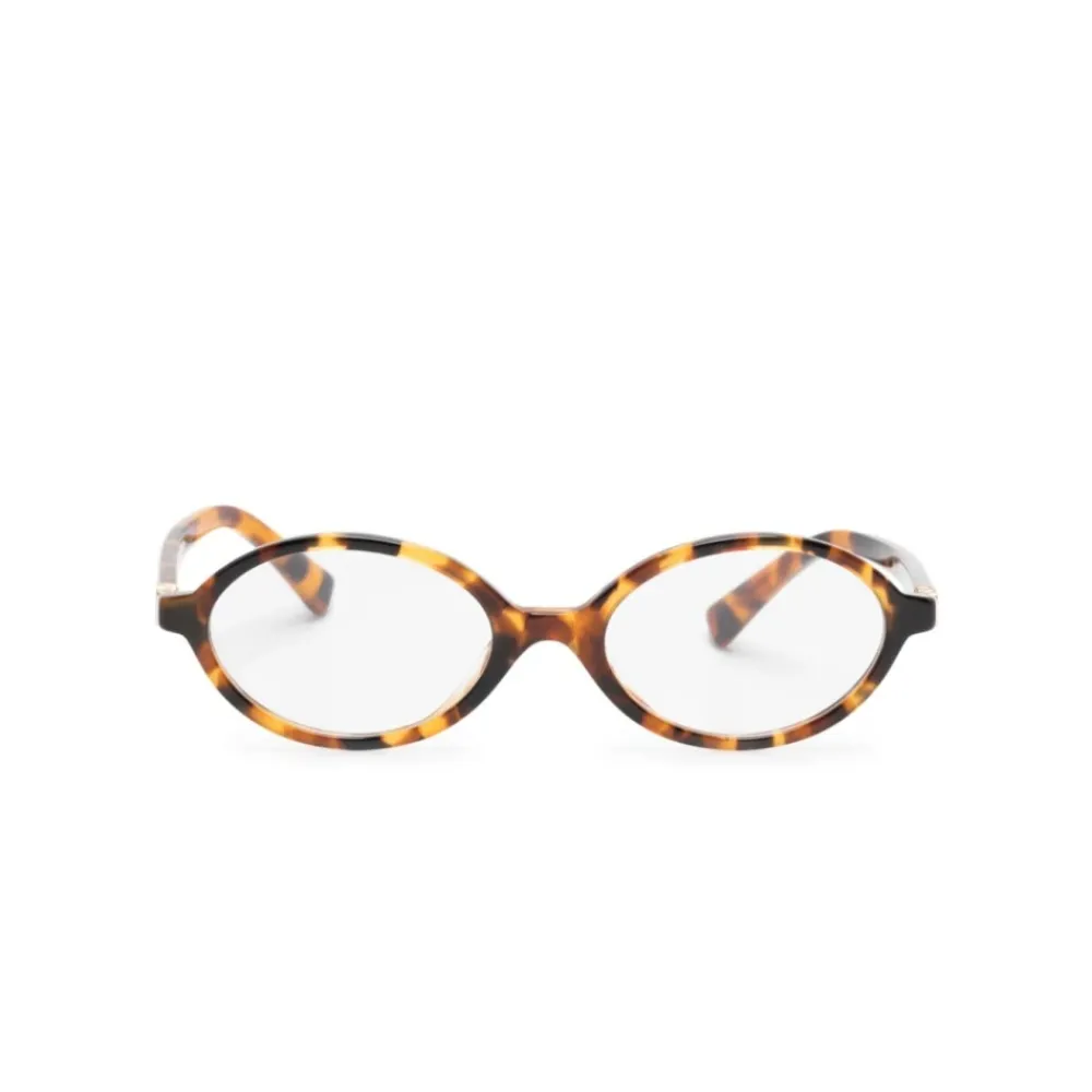 Briller^Miu Miu Brun/Havana Optisk Ramme Multifarvet