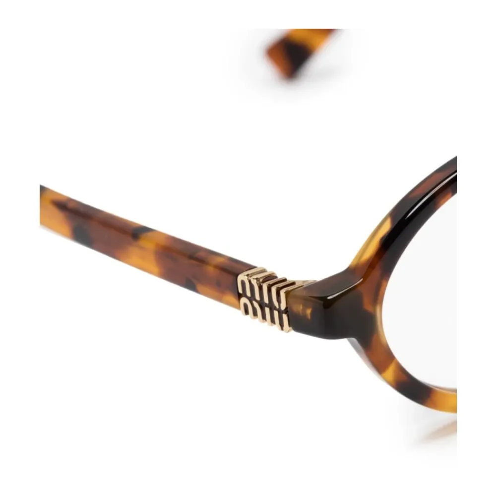 Briller^Miu Miu Brun/Havana Optisk Ramme Multifarvet