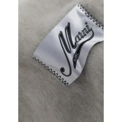 Tørklæder<Marni Brushed Alpaca Scarf Grå