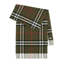 Halstørklæder Og Tørklæder^Burberry BUFANDA GIANT GRANDE Grøn