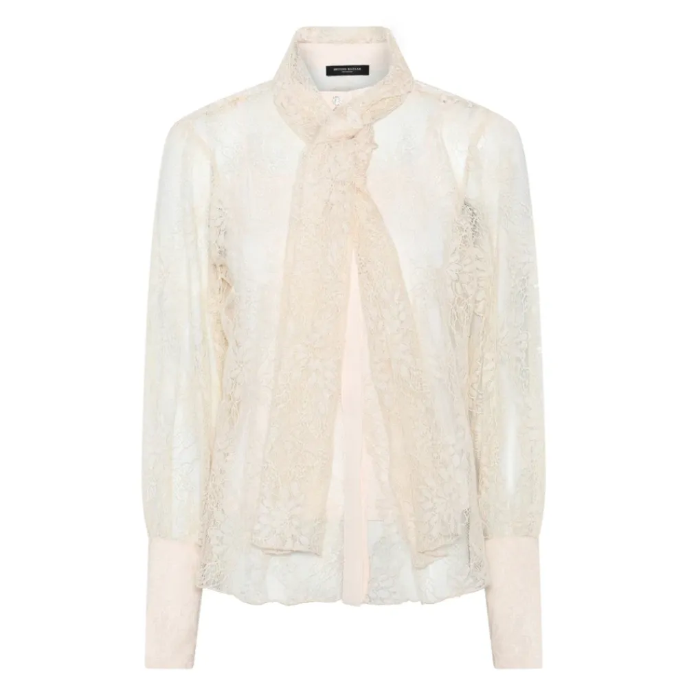 Bluser & Skjorter<Bruuns Bazaar BugleBBOmassa Blouse Beige