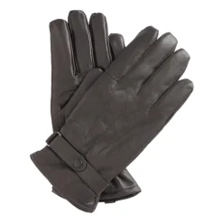 Handsker^Barbour Burnished Leather Thinsulate Handsker Brun