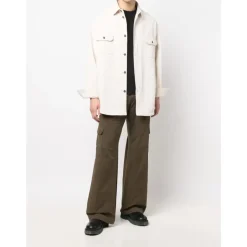 Skjorter^424 Button-up Overshirt Hvid
