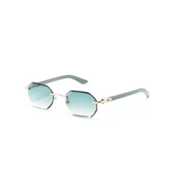 Solbriller<Cartier C Décor Solbriller Gul