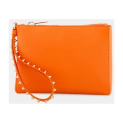 Clutch^Christian Louboutin Cabata Mini Pouch Orange